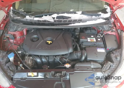 2013 Hyundai Elantra Gls из США, поврежденный, VIN KMHDH4AE1DU951443